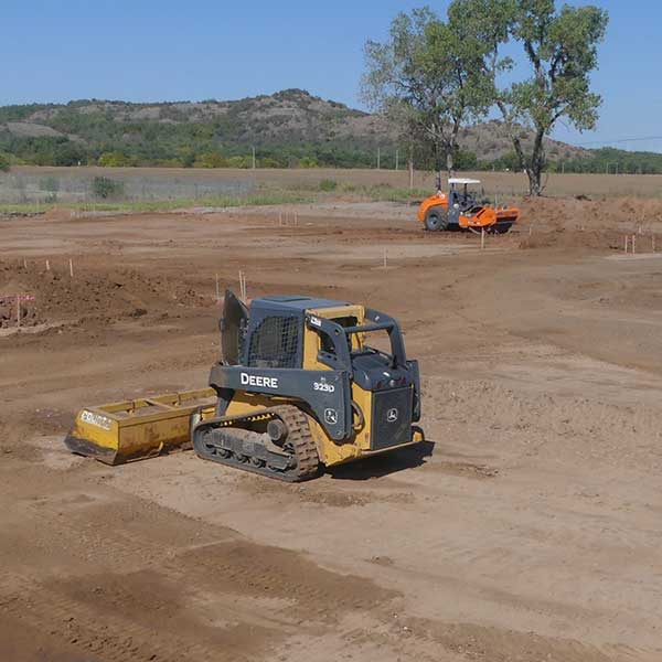 Davis Fencing and Dirt Work does any sort of parking lot grading.